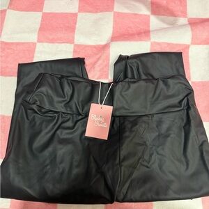 Blush & Brunette Black Women's Pants